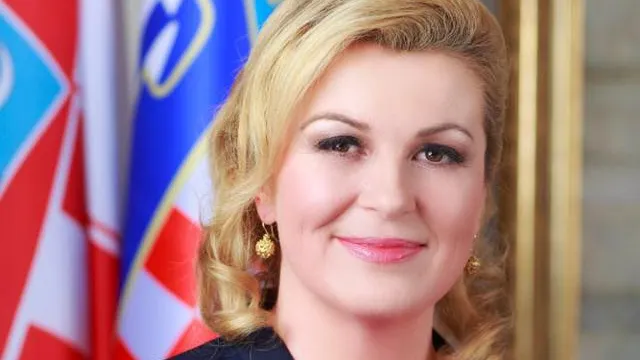 Preşedinta Croaţiei, ipostază inedită: îşi zugrăveşte singură apartamentul -Nu e sub demnitatea mea