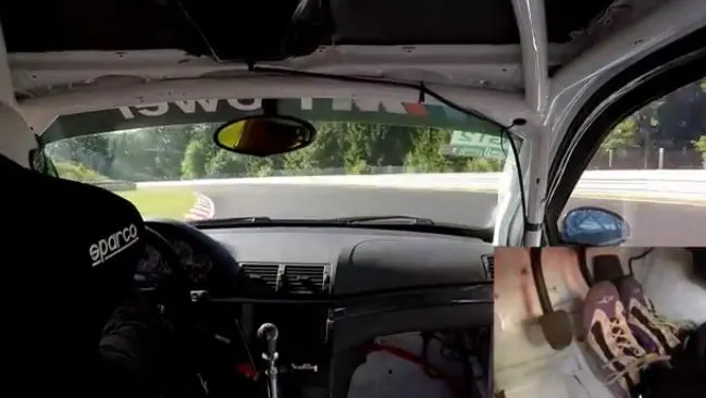 Tu cum stai cu jocul de picioare?  Exerciţii cu un M3 e46 pe Nürburgring
