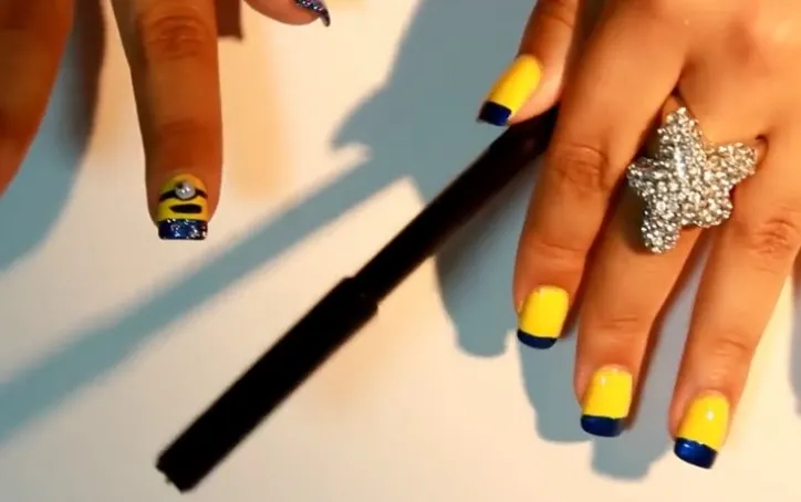 Cum să îţi faci singură manichiura Minion