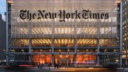 Performanţă pentru ziarul New York Times: ediţia sa digitală a depăşit un milion de abonaţi 