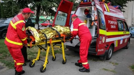 Un bărbat din Vaslui și-a dat foc în plină stradă