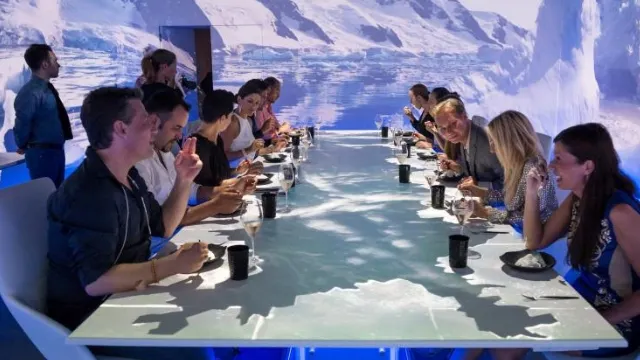 Cel mai scump restaurant din lume: decorul se schimbă în funcţie de mâncare şi e interactiv