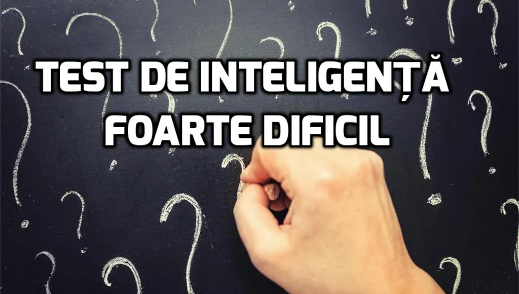 Test de inteligență - 5 probleme de logică dificile