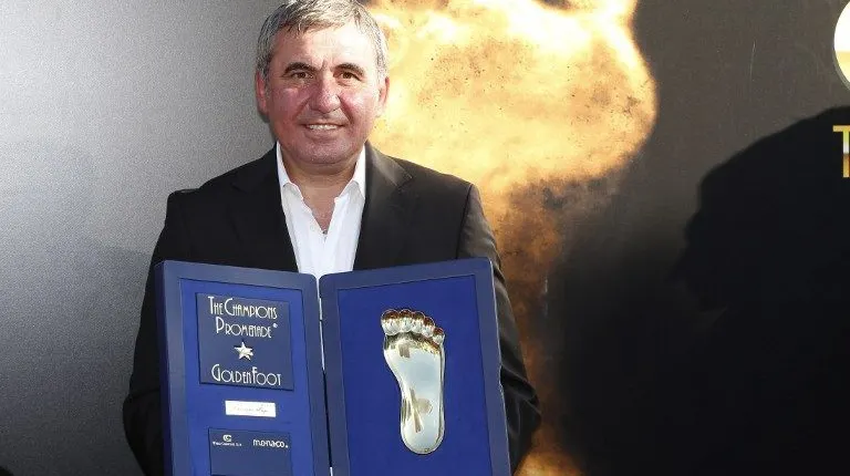 "Regele" Gică Hagi a fost "decorat" de prinţul Albert de Monaco