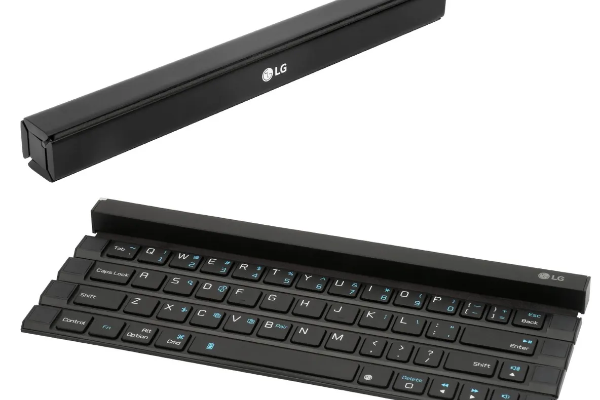 LG Rolly, o tastatură care se rulează într-un stick!