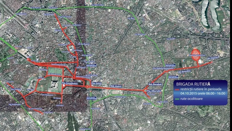 Restricţii de amploare în Bucureşti, în weekend. Maratonul internaţional dă totul peste cap