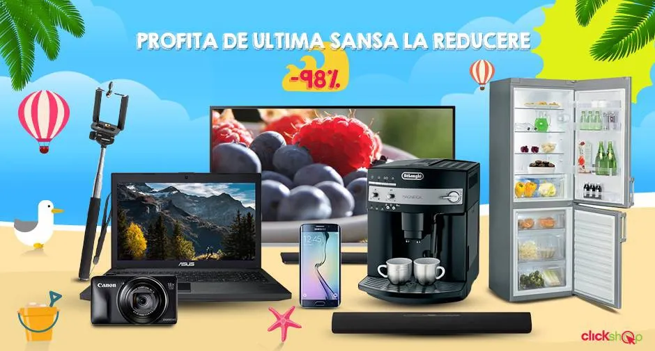 47% reducere pentru produsele Samsung de la Clickshop.ro