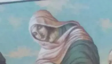 Surpriză pe pereţii unei biserici din Maramureş. "Pictorul a făcut o ghiduşie"