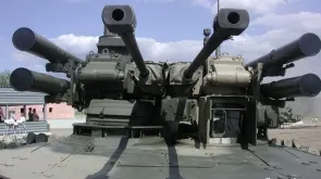 Rușii lovesc cu TERMINATORUL. Ce super-armă aruncă în luptă