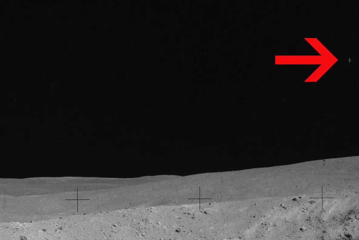 NASA a fotografiat extratereştri? Ce se vede în imaginile misiunii Apollo