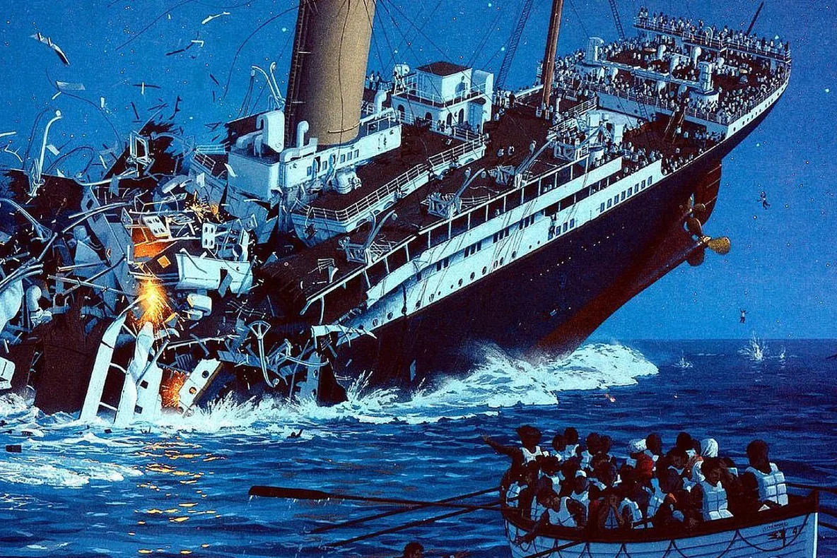 FOTO de colecţie. Iată singura fotografie cu aisbergul ce a scufundat Titanic! A fost făcută publică