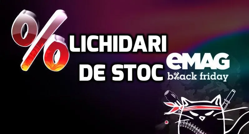 Black Friday – Decizie incredibilă la eMAG: Lichidare de stoc – 15 oferte de nerefuzat