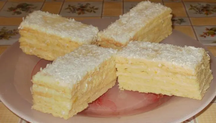 Cea mai bună prăjitură cu cremă de lămâie. Gata în 30 de minute!