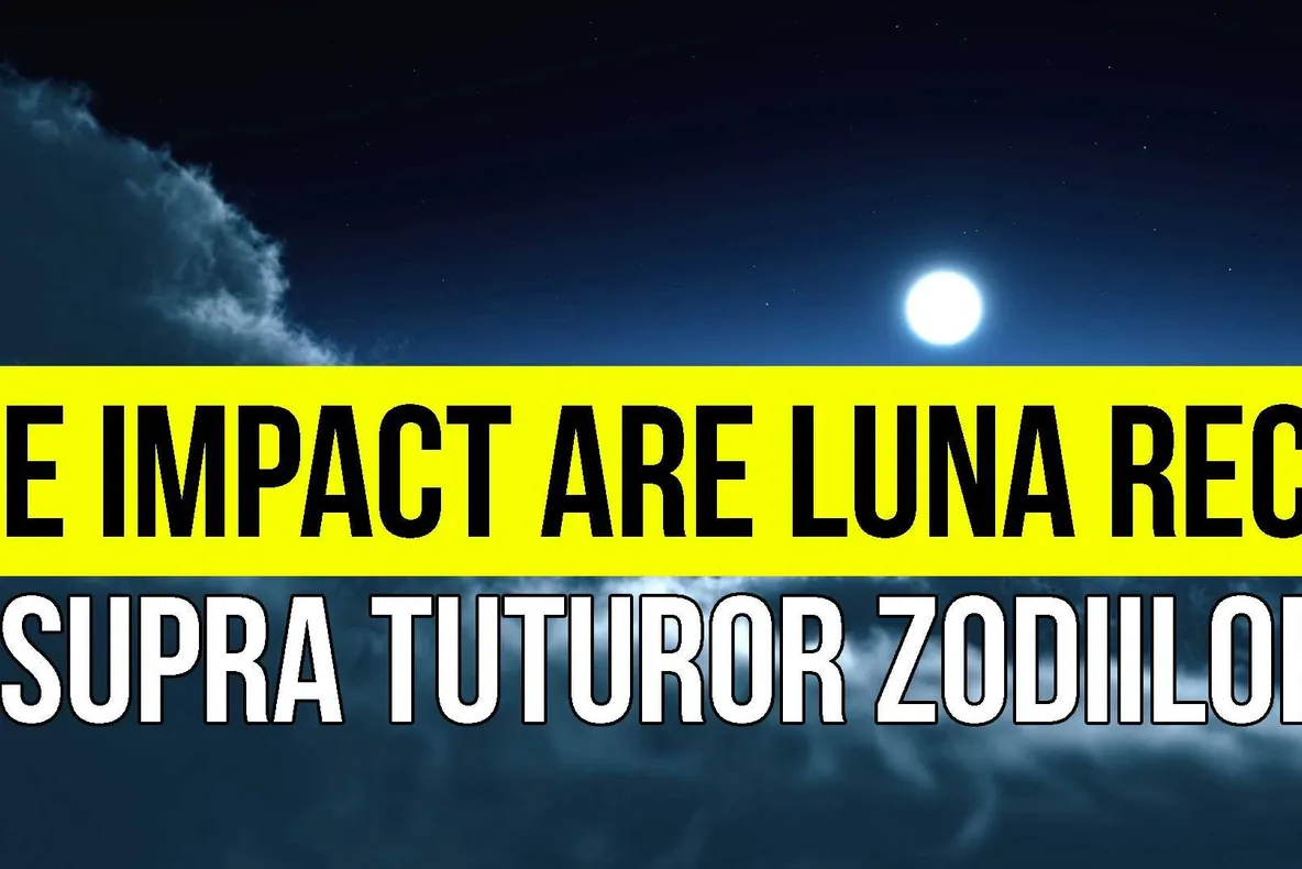 Ce influenţă are LUNA RECE de Crăciun asupra ZODIILOR