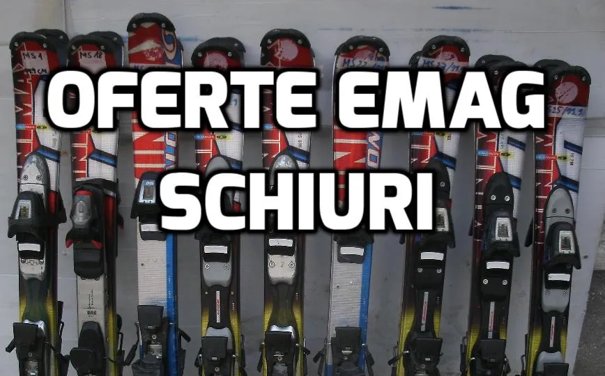 eMAG.ro – Ofertă specială la schiuri. Care sunt cele mai ieftine modele