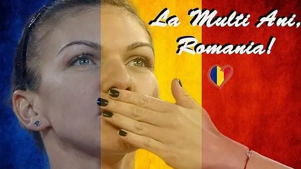Simona Halep şi Nadia Comăneci, mesaje emoţionante de 1 Decembrie