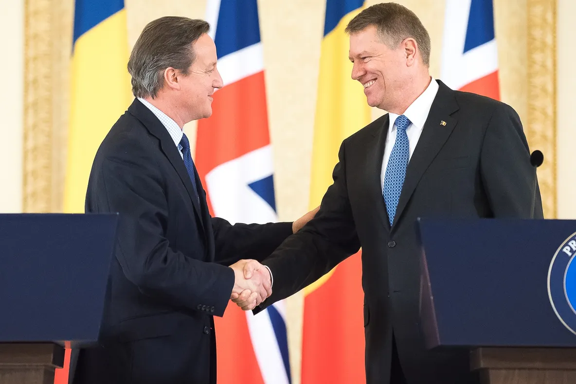 Iohannis: UE e mai puternică cu Marea Britanie. Cameron: Vreau să rămânem într-o UE reformată 
