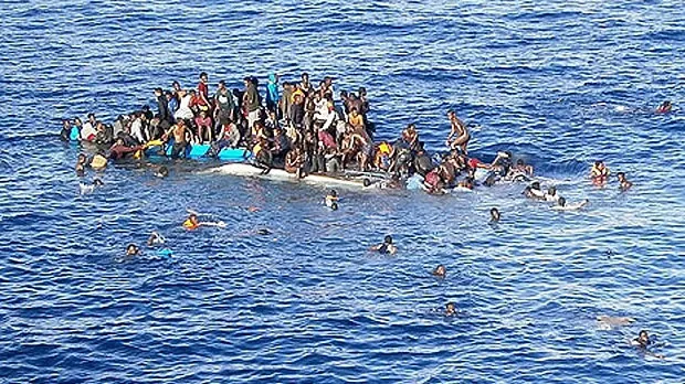 Două fetiţe au murit înecate într-un naufragiu în Marea Mediterană