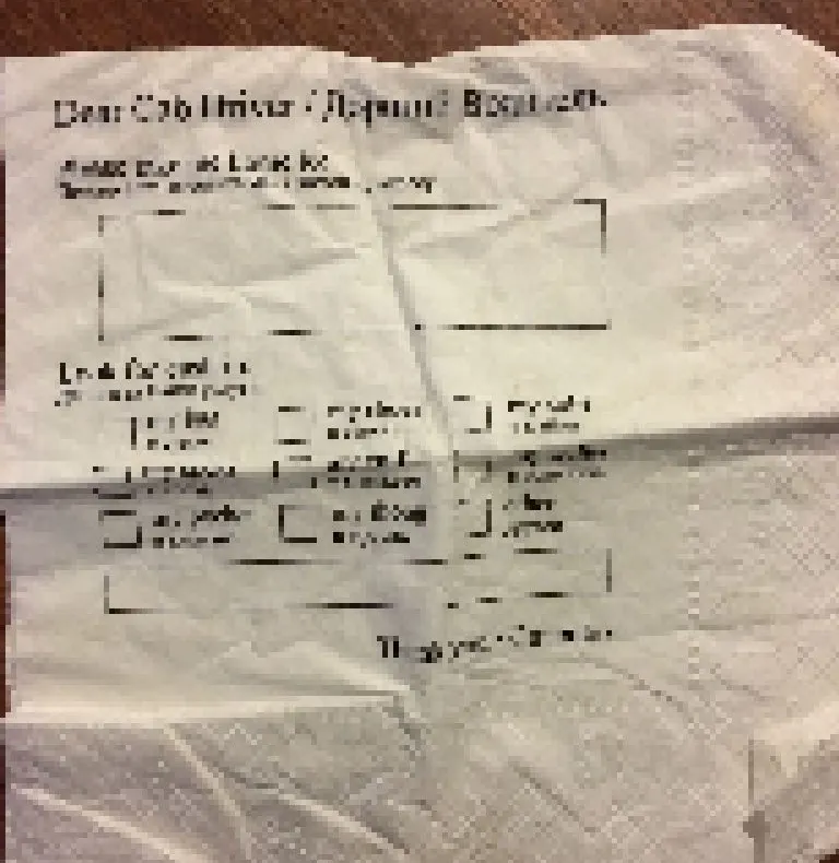 Cum arată un șervețel într-un bar din Rusia. Imaginea care a stârnit hohote de râs