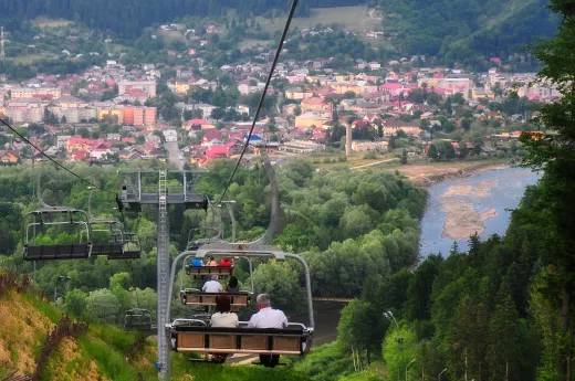 50 de persoane au rămas blocate în telescaunul din Vatra Dornei - Acțiune în forță pentru recuperarea acestora