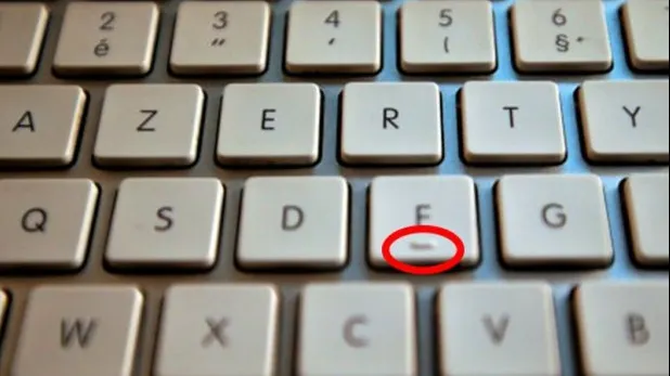 De ce pe toate tastaturile, literele F și J au o mică denivelare. Nu te așteptai la asta!
