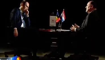 Ambasadorul Croaţiei, Davor Vidis, faţă în faţă cu Alexandru Cumpănaşu