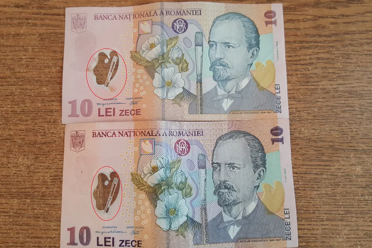 Atenţie la banii pe care îi primiţi ca rest. Cum recunoaştem banii falşi