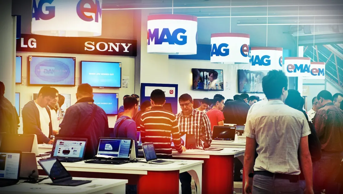 eMAG resigilate. Televizoare 3D cu reducere 50% din preț