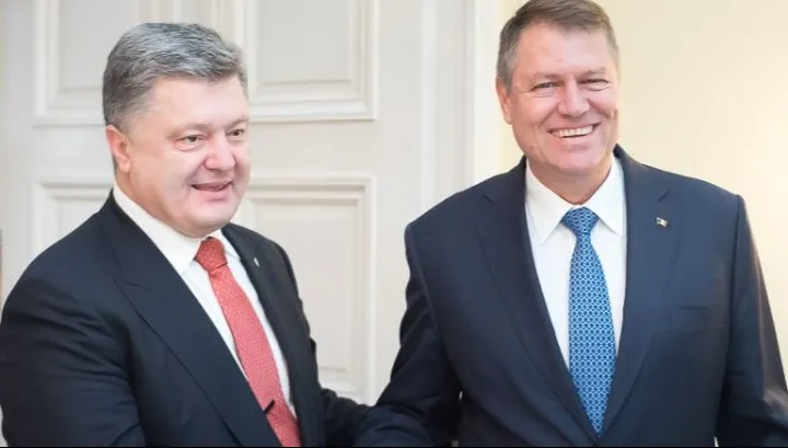 Iohannis s-a întâlnit cu preşedintele Ucrainei: Poroşenko va face o vizită în România anul acesta