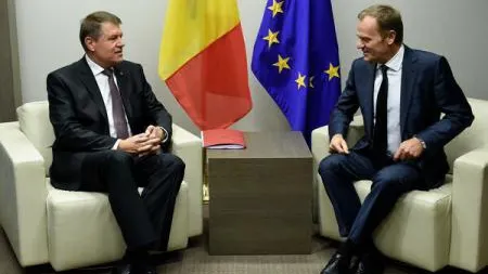 Președintele Iohannis se întâlnește, astăzi, cu președintele Consiliului European 