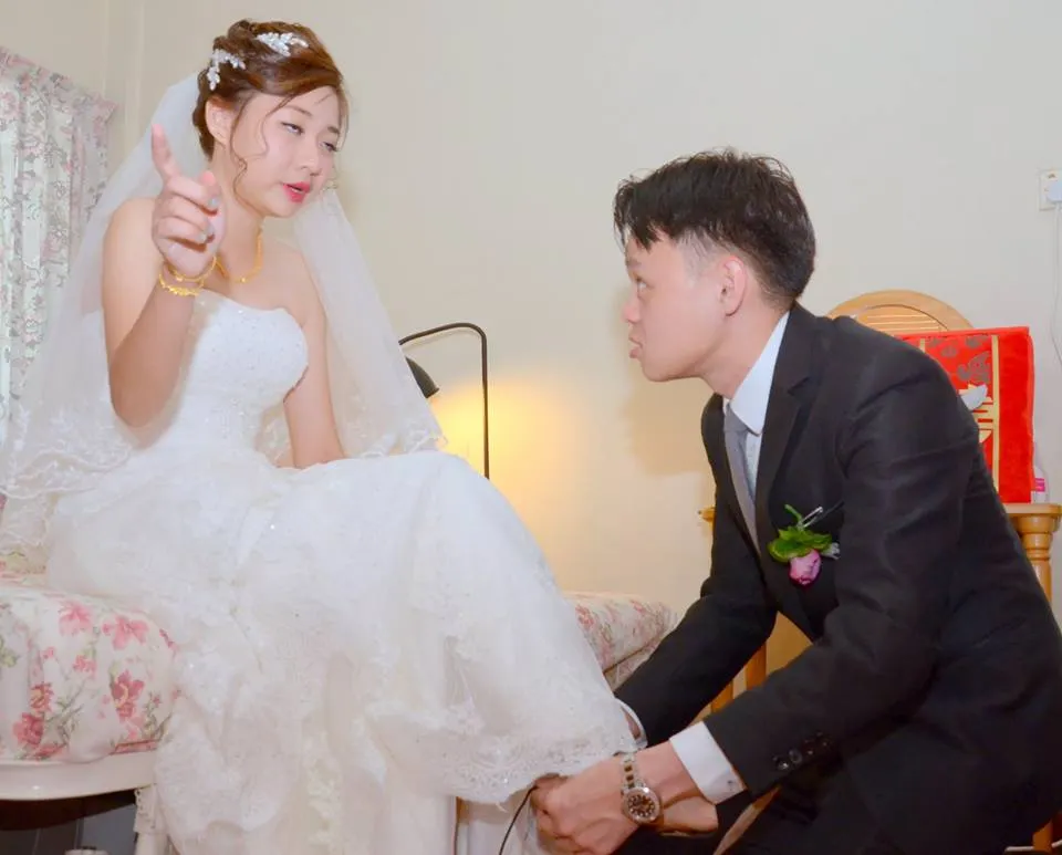 Putea să fie cea mai tristă mireasă, dar a ales să se amuze. Cum i-a distrus fotograful nunta