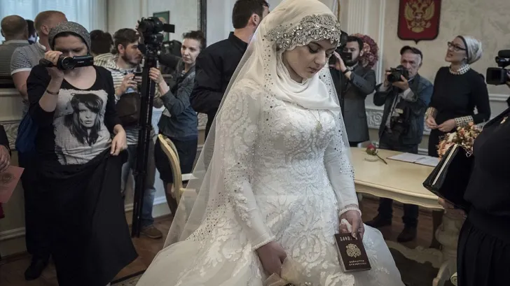 Nunta la care mireasa nu s-a oprit din plâns. Imaginile îţi frâng inima 
