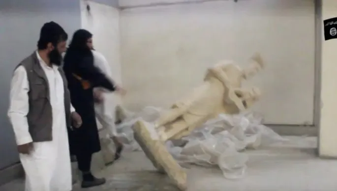 Opere de artă furate de membrii Stat Islamic ajung, ilegal, în Occident, prin România 
