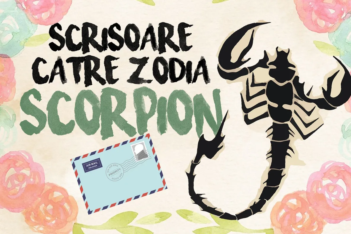 Scrisoare către zodia Scorpion