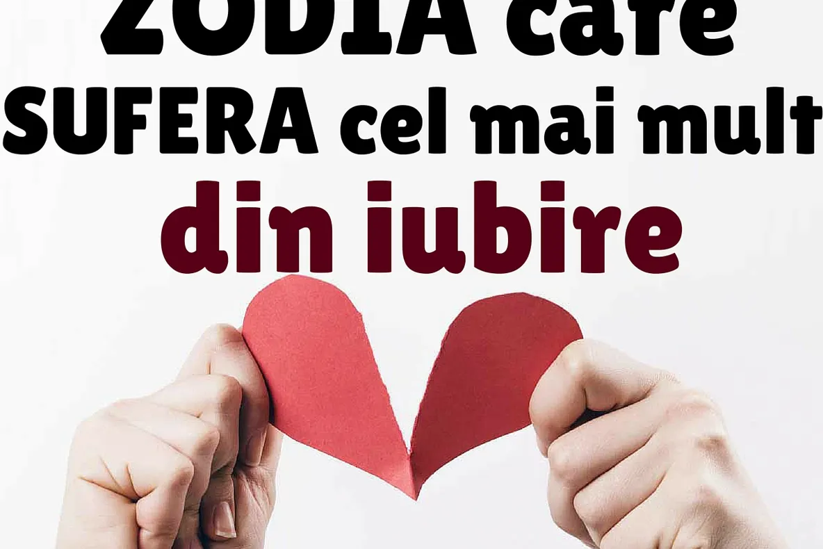 Zodia care suferă cel mai mult din iubire