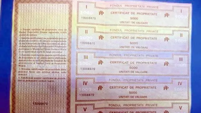 Ai primit cupoane de privatizare în anii `90? Uite unde poți suna să vezi ce valoare au acum