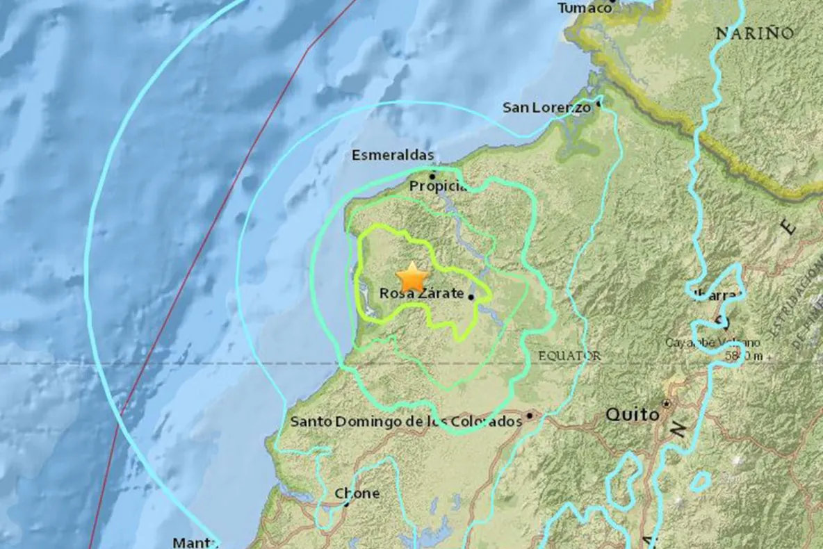 Cutremur puternic în Ecuador