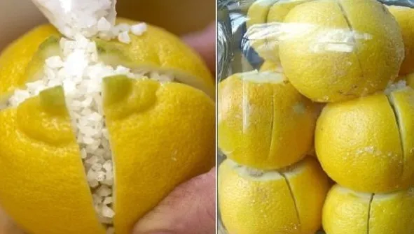 A pus lămâi cu sare într-un borcan. Ce a obţinut. Trebuie să încerci şi tu asta!