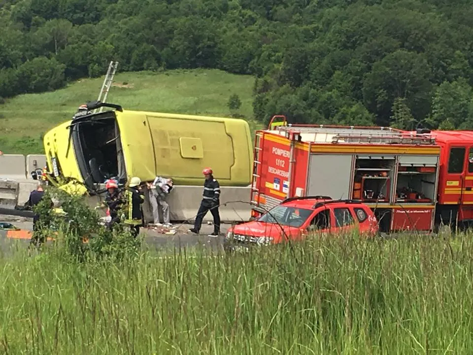Accident mortal la Braşov! IMAGINI de la faţa locului care vă pot afecta emoţional 