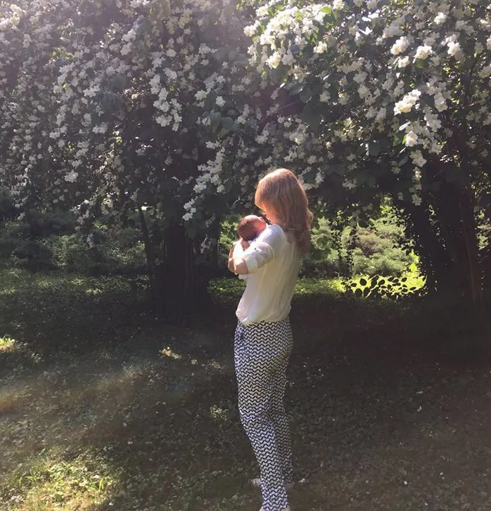 Alina Gorghiu, prima fotografie cu băieţelul său, Noah