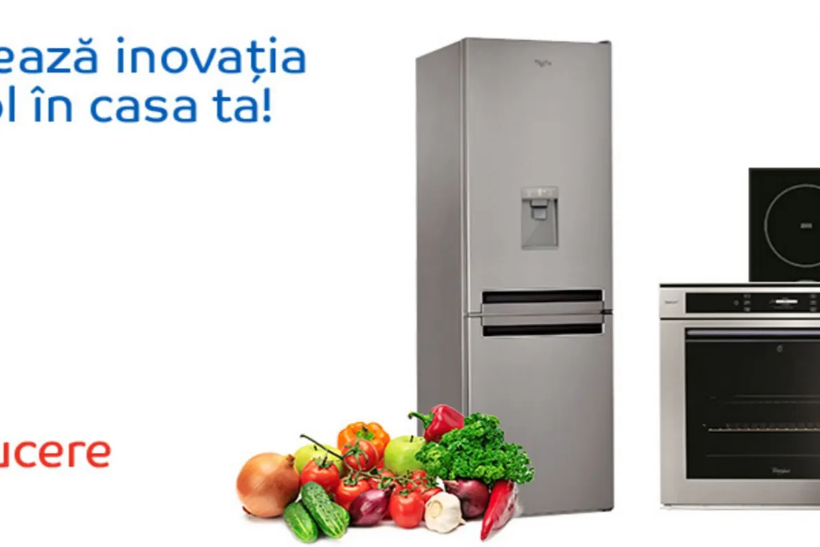 eMAG – Promotie uriasa – Reducere 25% la electrocasnicele incorporabile produse de Whirlpool