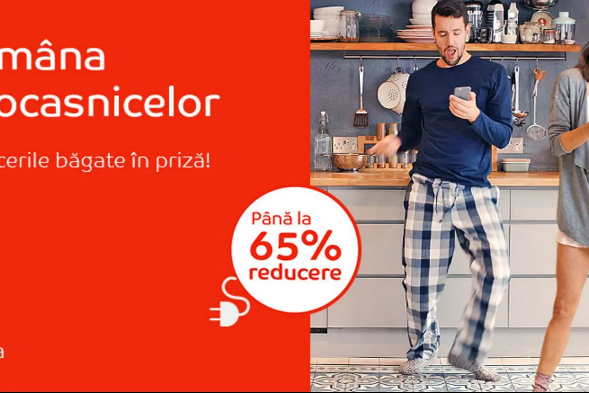 eMAG – Saptamana electrocasnicelor aduce reduceri de pana la 65%. Care sunt principalele oferte