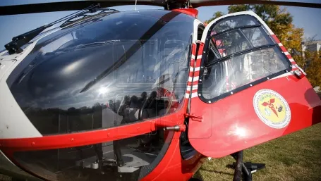 Elicopter SMURD prăbuşit. Martorii spun că motorul s-ar fi oprit în zbor