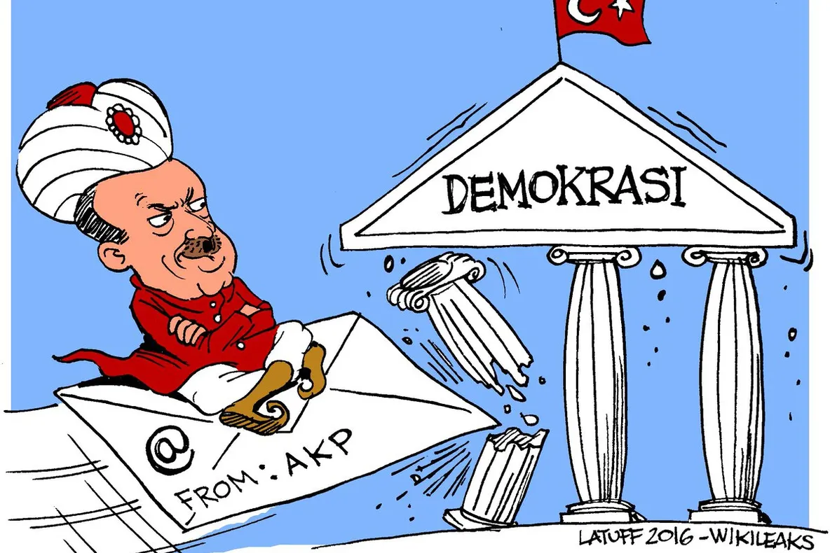 Erdogan tremură. Wikileaks a publicat mii de documente secrete despre Turcia