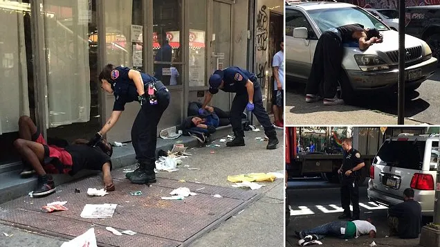 33 de oameni au leşinat în acelaşi moment pe o stradă din New York. Paramedicii au fost ŞOCAŢI 