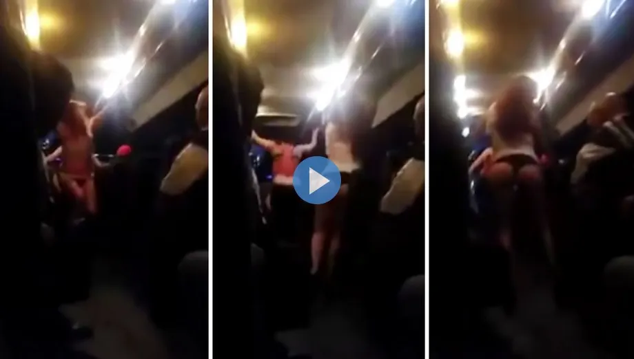 Scene INCREDIBILE într-un autobuz. Ce au făcut trei femei bete, în faţa tuturor!