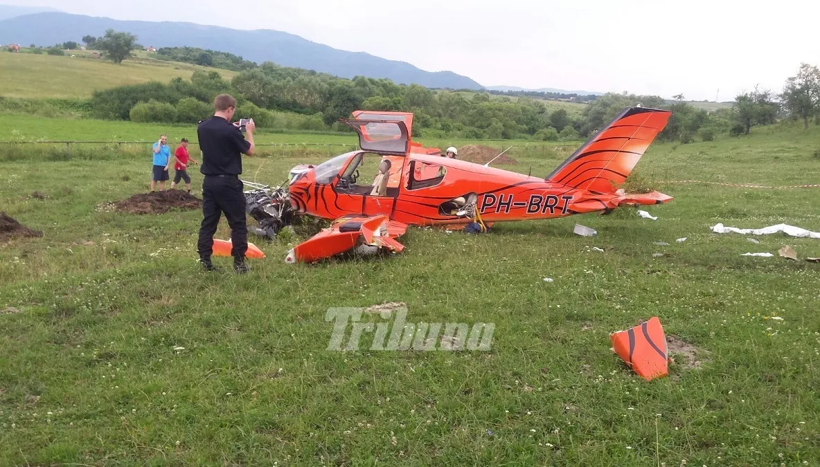CIAS a început o investigație privind prăbușirea avionului de agrement 