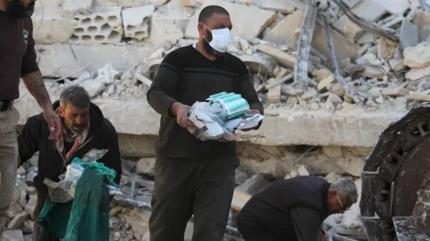 Maternitate din Siria, distrusă de un raid aerian