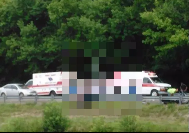 A fost martorul unui accident rutier. A făcut o poză. Atunci a văzut detaliul bizar. S-a cutremurat!