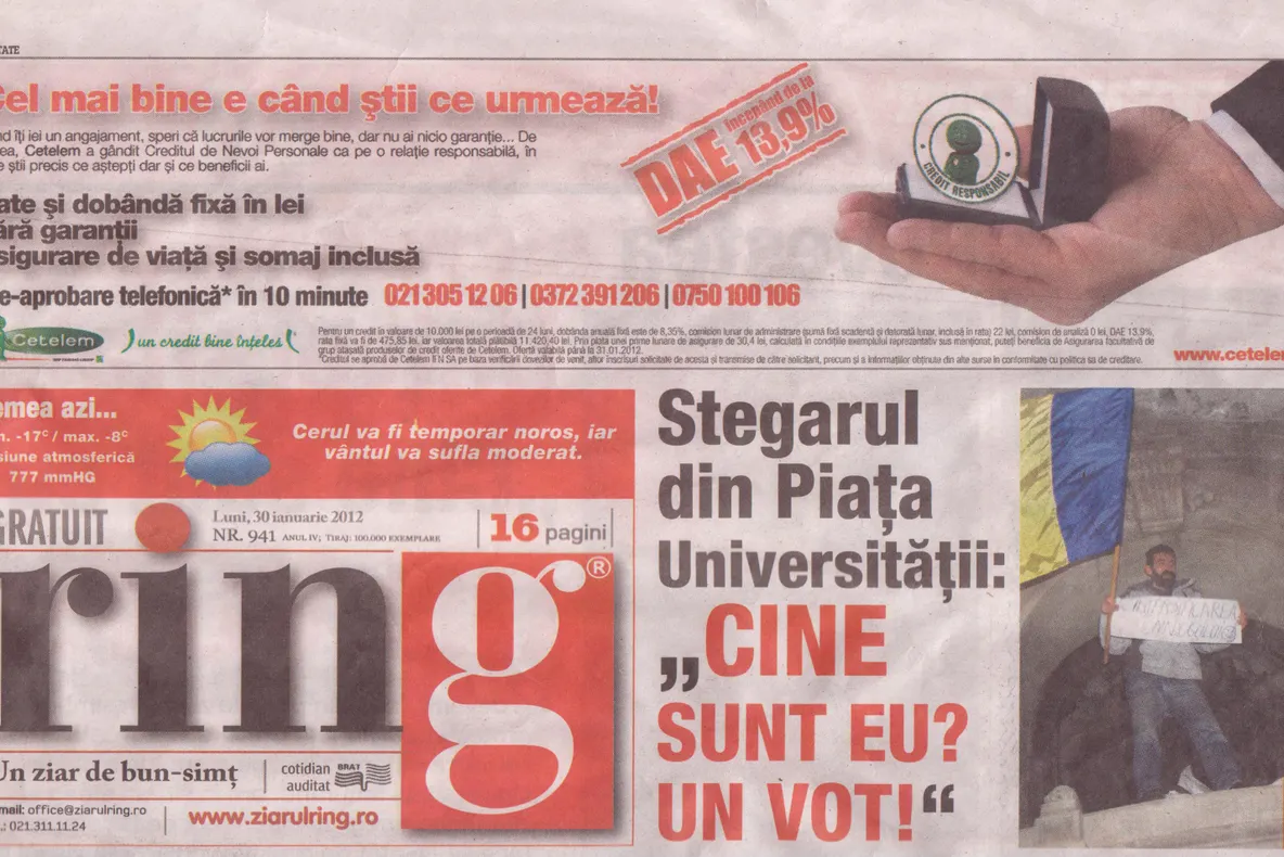 "Ziarul Ring" dispare de pe print. Anunţul făcut de redacţia ziarului